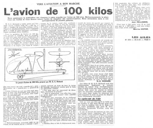 avion Richard de 100 kilos, 1933.jpg