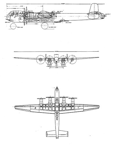 He 277 w-nosewheel gear 'Typenblatt' drawing.jpg