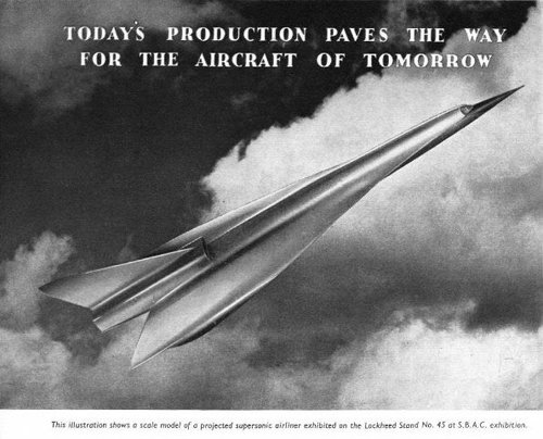 SST scale model  exhibited on the Lockheed stand No45 at S.B.A.C exibition.jpg