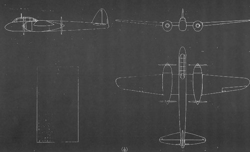 Rikugun Army Experimental Model 7 Heavy Bomber 3 view.jpg