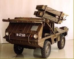 Steyr puch Haflinger with unknown rocket.jpg