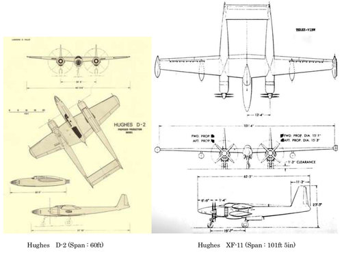 Hughes D2 and XF-11.jpg