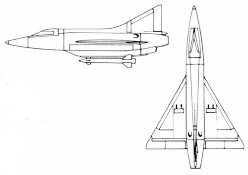 SNCASE SE-212C Durandal II by 　Jean Cuny.jpg