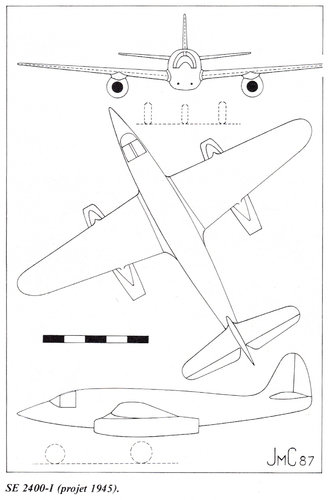 SE2400 expeirmental aircraft with two CEM axial jet engines.jpg