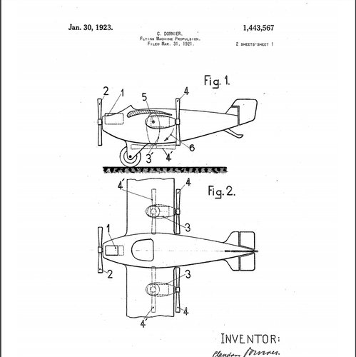 1921 tilting wing aircraft patent pg 1.jpg
