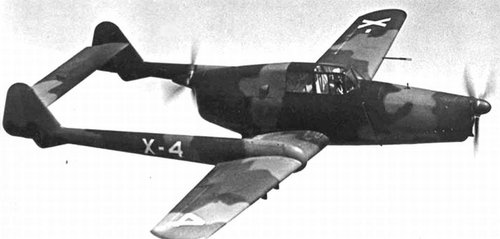 NL Fokker D-23 X-4 in flight.jpg