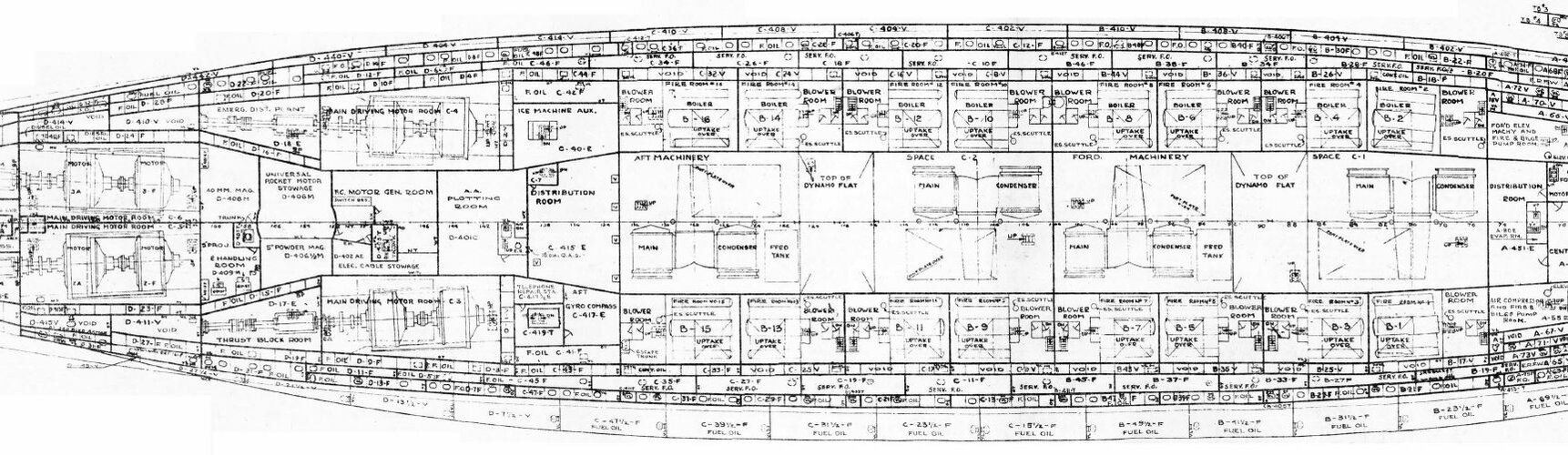 CV-3 Engine Room and Electric Motors.JPG