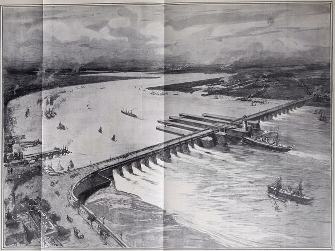 Great Thames Barrage Proposal 1903.jpg