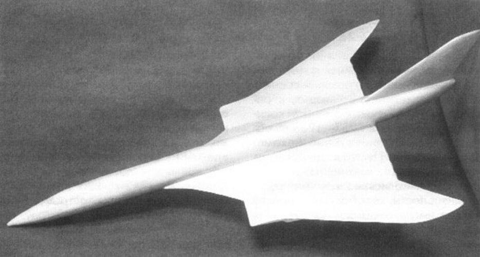 Model of one of the variants of the Tu-135 aircraft.jpg