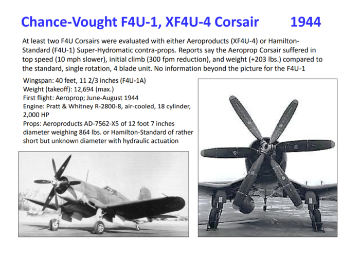 Vought Corsair F4U contra-rotating propellers.png
