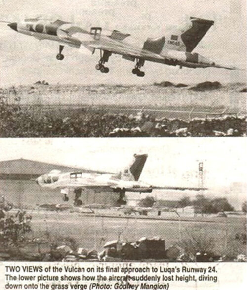 Avro Vulcan XM645 newspaper report.jpg