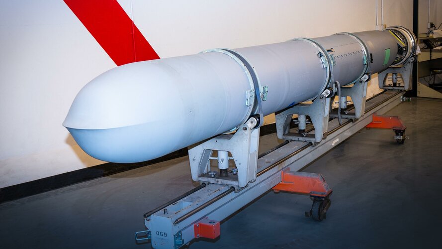 085Block V Tomahawk off the recertification production line at Raytheon's Camden, Ark. facilit...jpg