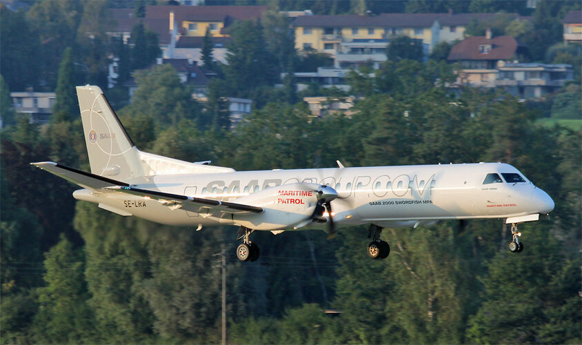 Saab 2000 Swordfish demonstrator.jpg