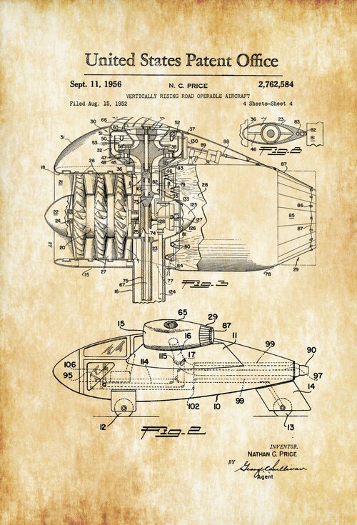 vertical-takeoff-flying-car-patent-airplane-blueprint-airplane-art-pilot-gift-aircraft-decor-a...jpg
