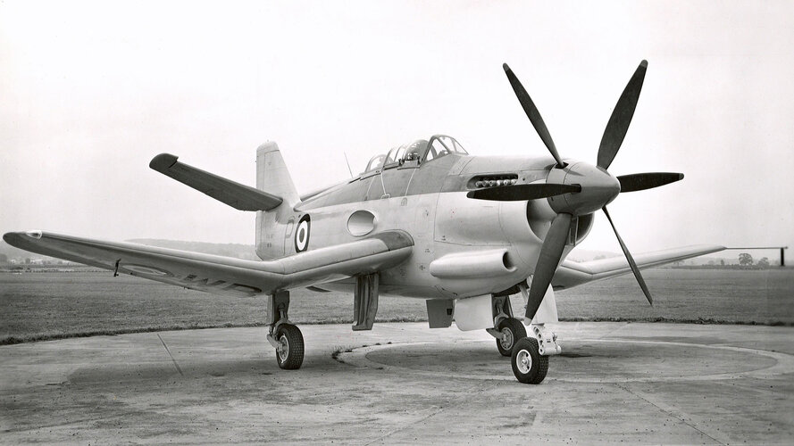 The Blackburn B-54 YA-7 WB781 in September 1949.jpg