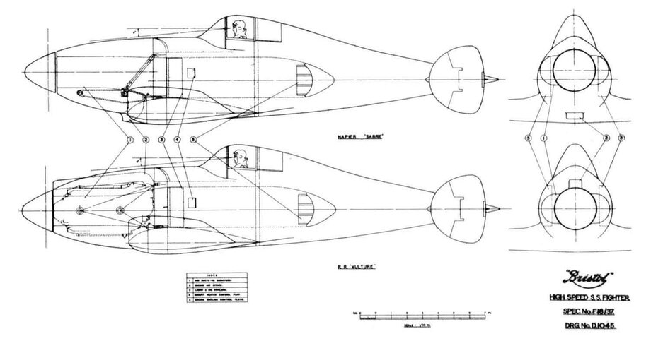 Bristol F18-37 side views with Sabre and Vulture engines.jpg