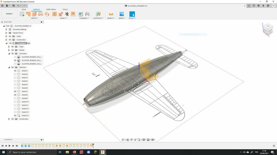 Gloster Pioneer 3D Fusion360.JPG