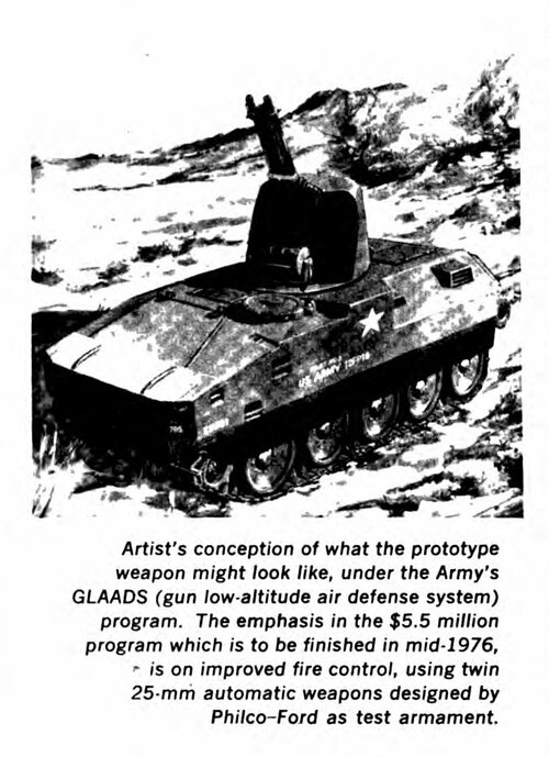 Artist concept of US Army Gun Low-Altitude Air Defence (GLAADS) program 1970's.jpg