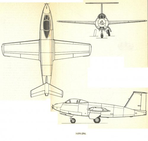 Mikoyan-Gurevich I-270 jet fighter prototype | Secret Projects Forum