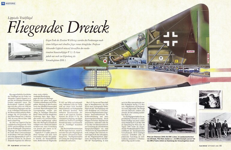 Lippisch Triebflügel, Fliegendes Dreieck (FlugRevue Sept 1998 p.84+85).jpg