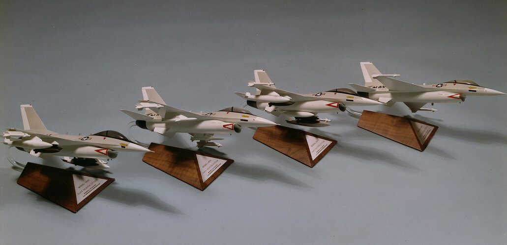 4 Navy F-16 Models.jpg
