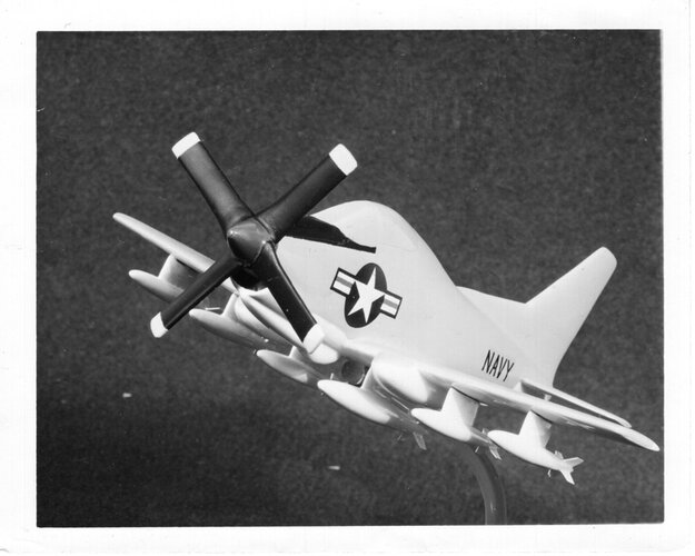 V-433 Attack Aircraft Lower Left Front View Jay Frank Dial Model.jpg