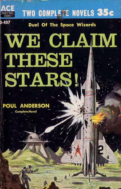 Poul Anderson - We Claim These Stars! by Ed Valigursky.jpg