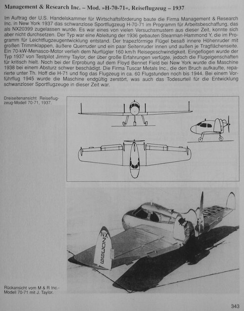 Management&Research H-70-71 Reiseflugzeug 1937.jpg