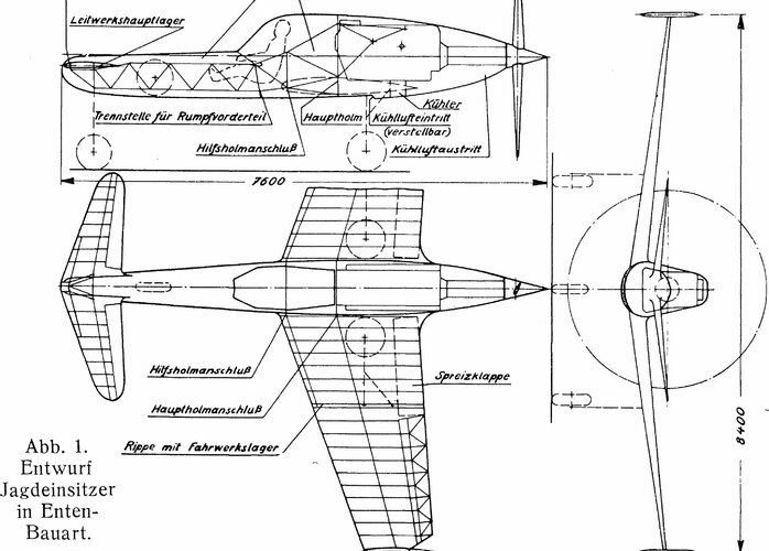 Ente Jagdflugzeug 1939  DB 601 flugsport-1941-heft-26-8.jpg