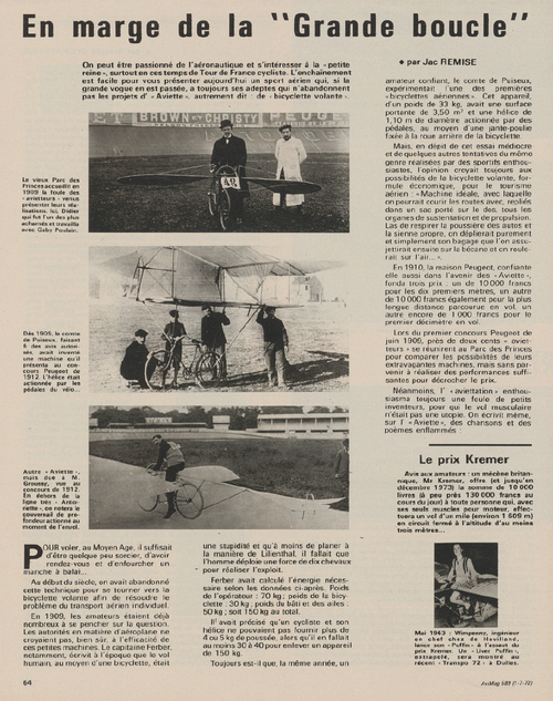 Bicycle-based aircraft (or would-be aircraft), Page 2