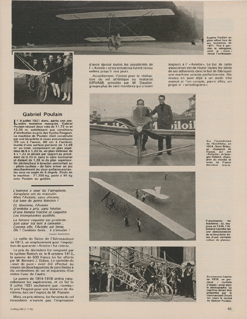 Bicycle-based aircraft (or would-be aircraft), Page 2