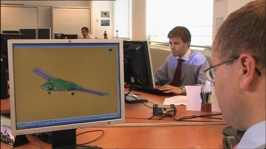 Dassault Aviation. Saint-Cloud (Hauts-de-Seine) 2011, visite du site. Manufacturing by Dassaul...jpg