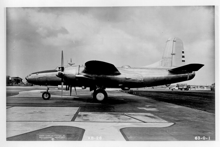 North American XB-28 and XB-28A | Secret Projects Forum