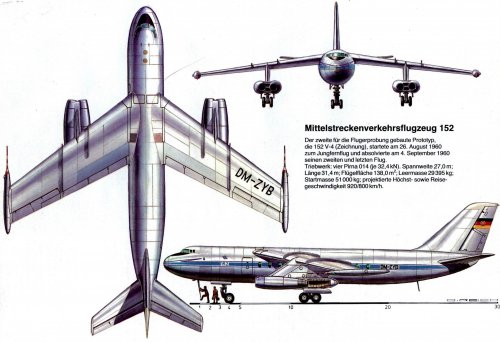 VEB Flugzeugbau Dresden Flugzeug 152V-4-.jpg