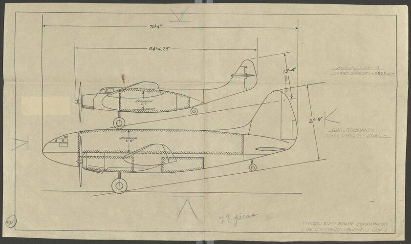 5AMC-20-17-PB1 Burnelli CBY-3 Side view comparison Sanfelici Collection.Jpeg