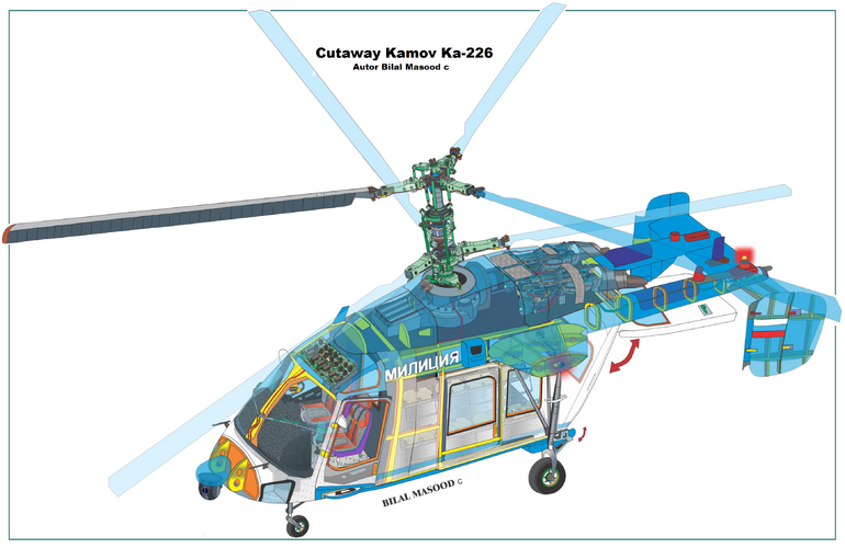 Cutaway Kamov Ka-226 by Bilal Masood c.png