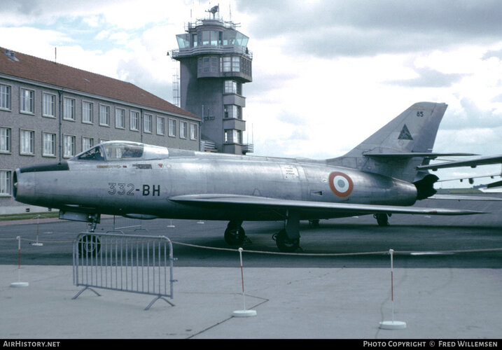 AdA Mystère IVA (85, 332-BH) at Brétigny-sur-Orge (September 1985) used by CEAM.jpg