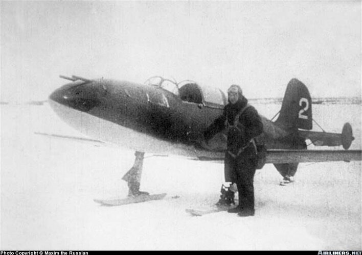 Russian BI-1 (2) in Moscow area (1942).jpg