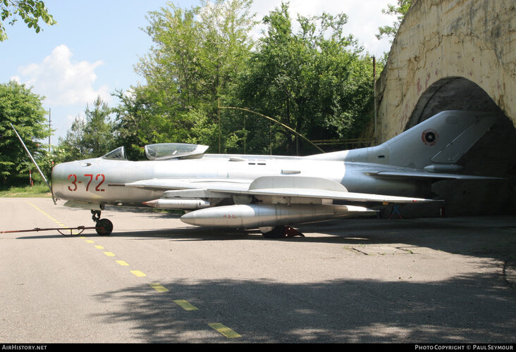 Albanian F-6C (3-72, 7912) at Tirana (12 May 2006).jpg