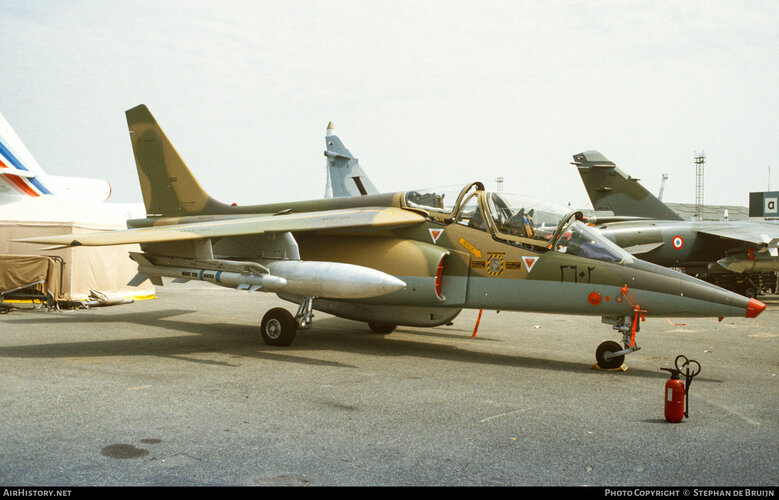 Egyptian Alphajet MS2 (3602) at Le Bourget airshow (5 June 1983).jpg