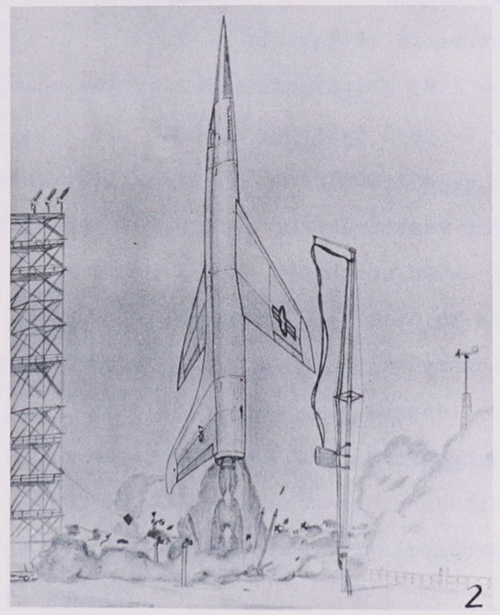 Smithsonian - Willy Ley Papers 21 - Tsien Rocketplane 2.png