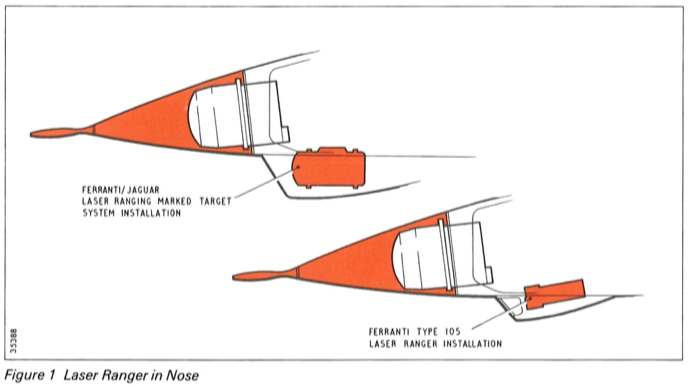 Jaguar AGAVE Radar nose with LRMTS or Type 105.png