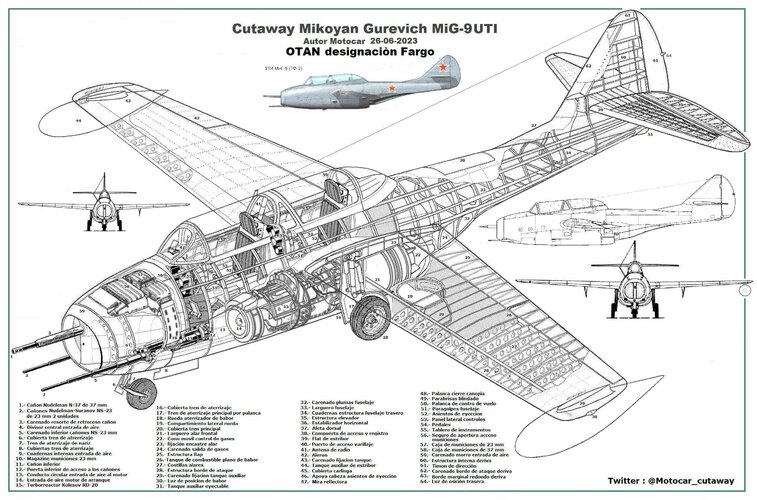 Cutaway Mikoyan Gurevich MiG-9 UTI.jpg