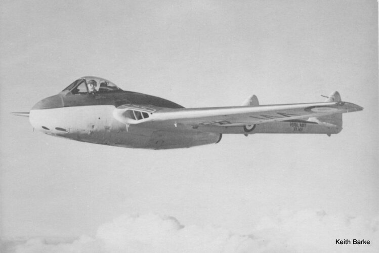 Royal Navy Sea Vampire F.20 (VV149) inflight.jpg