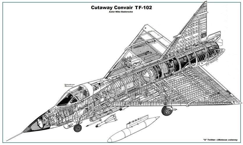 Cutaway Convair TF-102B retocado.jpg