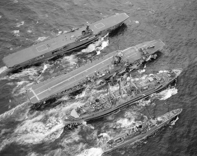 HMAS Sydney, Melbourne, Supply &Yarra.jpg