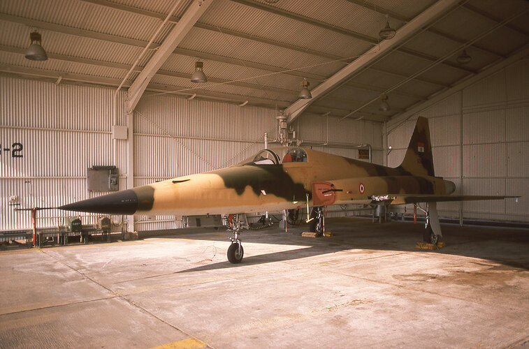 North Yemeni F-5E (2503) at Mc Clellan AFB (October 1978).jpg