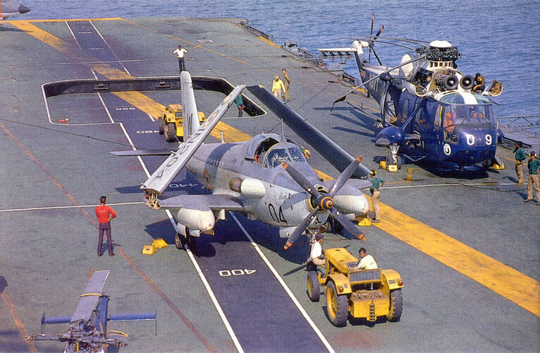 Indian Navy Br.1050 (IN204) of 310 Sqn, Sea King Mk.42 (IN509) & Shar FRS.51 on Vikrant.jpg Indian Navy Br.1050 (IN204) of 310 Sqn, Sea King Mk.42 (IN509) & Shar FRS.51 on Vikrant.jpg