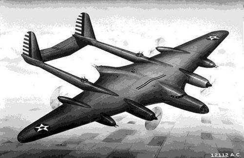 US Martin XB-16 Martin Model 145 twin-boom 6-engines.jpg
