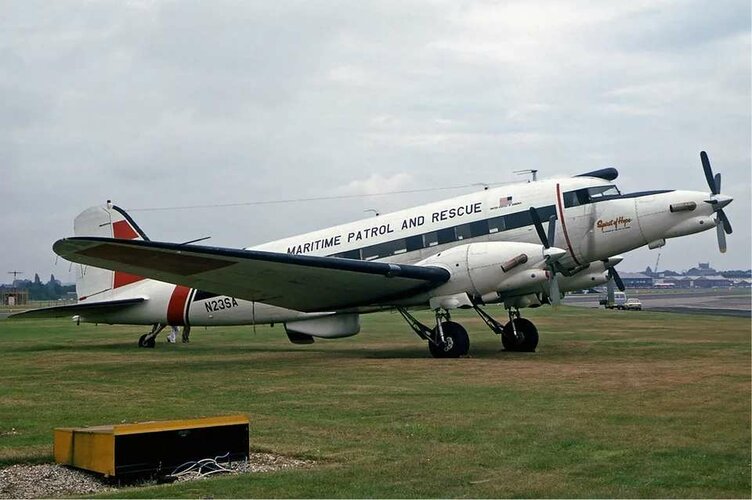 Conroy Tri-Turbo-Three DC-3 trimotor turboprops.jpg